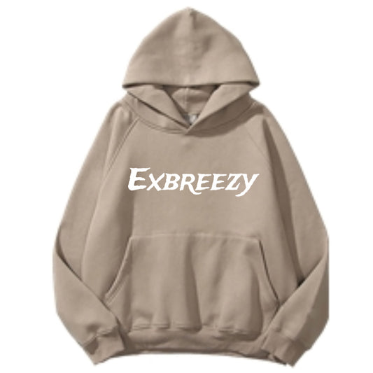 Exbreezy Beige Hoodie